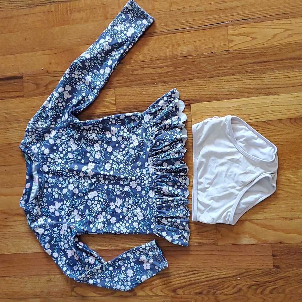 Ruffle Butts two piece swimming suit size 5T